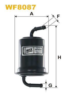 WIX FILTERS Degvielas filtrs WF8087